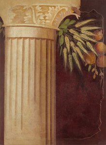 Wall painting fragment from the peristyle of the Villa of P. Fannius Synistor, ca. 50-40 B.C. by Unbekannt