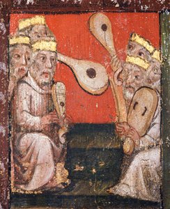 Wall Painting in the Chapter House, Westminster Abbey, London by Unbekannt