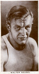 Walter Neusel, German boxer, 1938 by Unbekannt