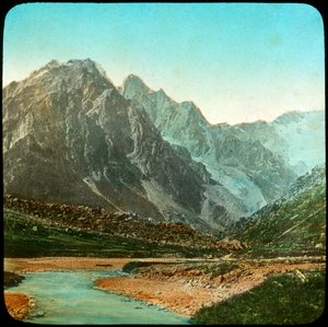 Wanga Valley, Sutlej River, India by Unbekannt