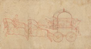 War Chariot, mid-19th century by Unbekannt