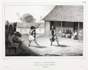 War dance, Island of Buru by Unbekannt