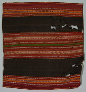 Warp Patterned Cloth, late 1800s by Unbekannt