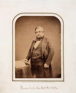 Warren de La Rue, astronomer and physicist by Unbekannt