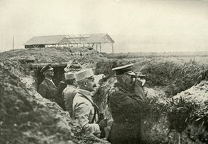Watching the Battle in France by Unbekannt
