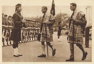 Wearing the Balmoral Tartan, Balmoral