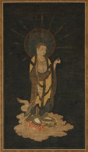 Welcoming Descent of Jizo Bosatsu, 1200s by Unbekannt