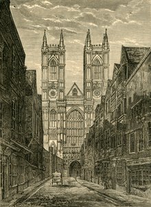 West Front of Westminster Abbey, from Tothill Street