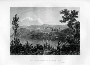 West Point Military School, New York by Unbekannt