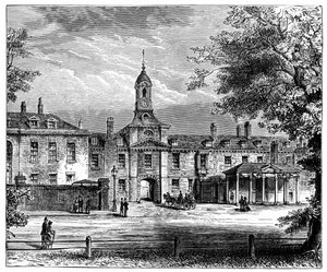 West Front of Kensington Palace, London by Unbekannt