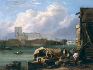 Westminster from Lambeth by Unbekannt