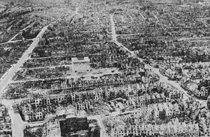 What British Bombers Did at Bremen on the Weser, 1945 by Unbekannt