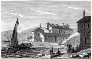 Where Lord Byron Died, Missolonghi, Greece, 1888