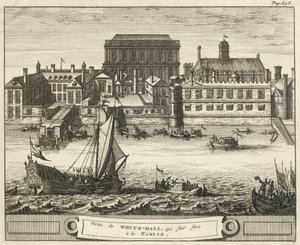 Whitehall, Westminster, London, 1707 by Unbekannt