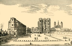 Whitehall about 1650, 1881 by Unbekannt