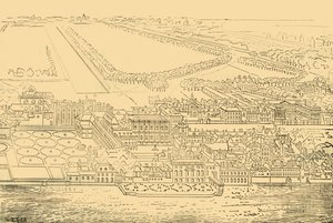 Whitehall, from the River, 1881 by Unbekannt