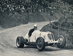 Whitney Straight Maserati breaks the record, 1934 by Unbekannt