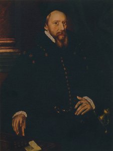 William Cecil, Lord Burghley, mid 16th century by Unbekannt