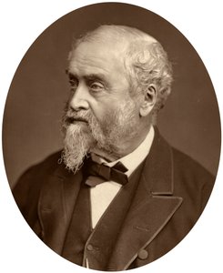 William Harrison Ainsworth, author, 1881 by Unbekannt