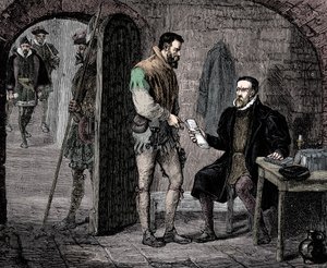 William Tyndale, English Translator, 1536, Late 19th Century by Unbekannt
