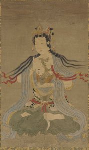 Willow-branch Guanyin by Unbekannt