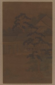 Wind in the Courtyard Pines by Unbekannt