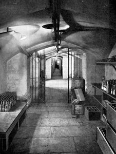 Wine Cellars of the House of Commons, Westminster, c. 1905