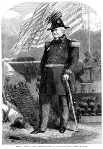 Winfield Scott, American soldier, 1861