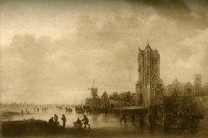 Winter on the Ice, 1645, 1908 by Unbekannt