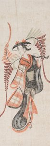 Wisteria Maiden Fuji Musume by Unbekannt