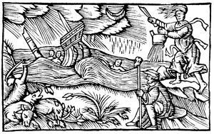 Witch Raising a Storm, 1562