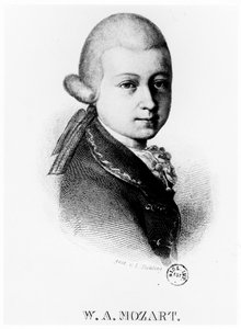 Wolfgang Amadeus Mozart in 1770