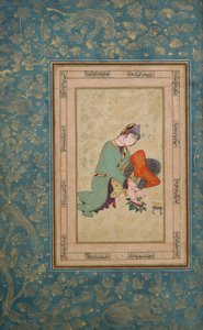 Woman Applying Henna, late 16th century