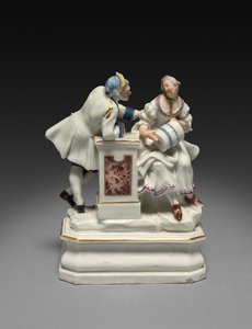 Woman and Man by Unbekannt
