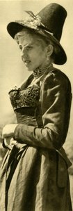 Woman in Traditional Costume, Tyrol, Austria by Unbekannt