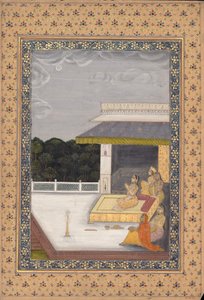 Women Enjoying the Moonlight