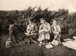 Women Enjoying a Picnic