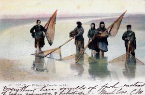 Women Shrimp Fishers, Calais, 1905