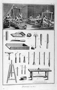 Wood gilders by Unbekannt
