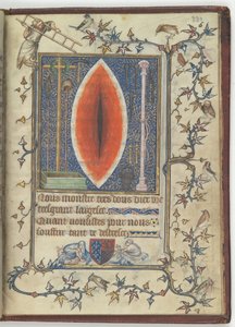 Wound of Christ from the Psalter and Prayer book of Bonne de Luxembourg by Unbekannt