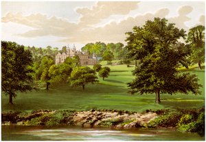 Wyaston Leys, Herefordshire, home of the Bannerman family, c1880