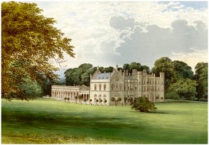 Wycombe Abbey, Buckinghamshire, home of Lord Carrington, c. 1880 by Unbekannt