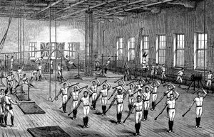 YMCA Gymnasium, Longacre, London, c1888 by Unbekannt