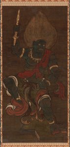 Yaksa Form of Vajrapani Blue Fudo by Unbekannt