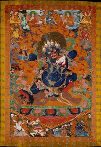 Yamantaka, Destroyer of the God of Death, early 18th century by Unbekannt