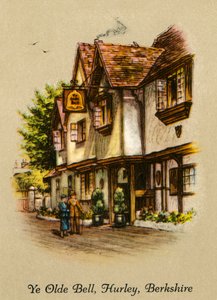 Ye Olde Bell, Hurley, Berkshire, 1936