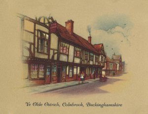 Ye Olde Ostrich Colnbrook, Buckinghamshire by Unbekannt