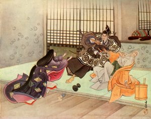 Yendo draws his sword..., 1919 by Unbekannt