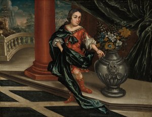 Young Man on a Terrace, c. 1730