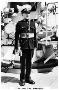 Young Bugler of the Royal Marines